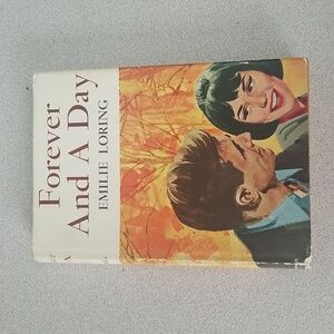 Vintage FOREVER AND A DAY EMILIE LORING 1965 Hardcover dust jacket 1st edition
